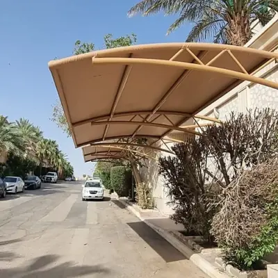 اليك خامات مظلات السيارات في جدة