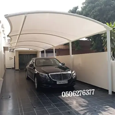مظلات سيارات بخامات عاليه الجوده في جدة