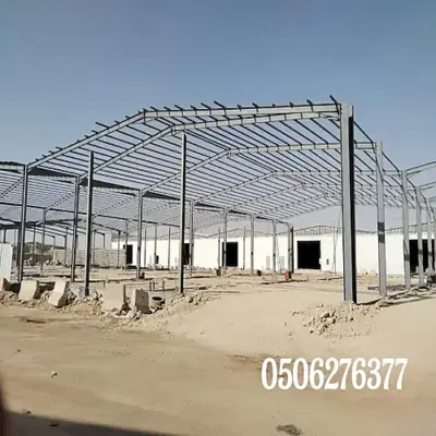 هناجر كيفية تركيب في جدة