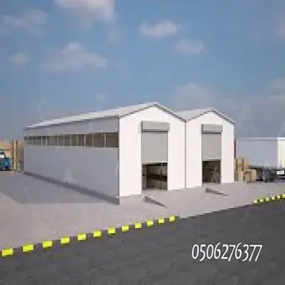 هناجر حديد تركيب في جده