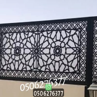 سواتر تجمع بين المتانة والجمال فى جدة
