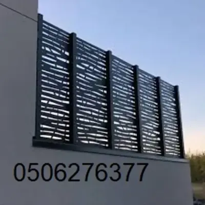 سواتر حديد مفاومه لعوامل الجو في جدة