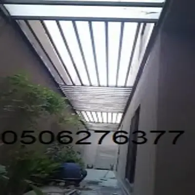 مظلات لتغطية ممرات الحوش في جدة