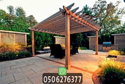 أسعار برجولات حدائق توفر الراحة والأناقة