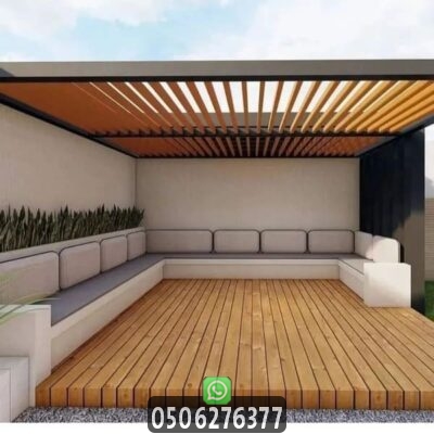 برجولات حدائق بتصاميم عصرية وحديثة