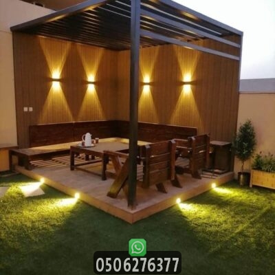 برجولات حدائق للجلوس والاسترخاء بأناقة