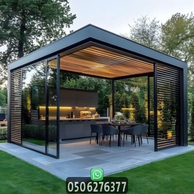 برجولات مودرن للأحواش