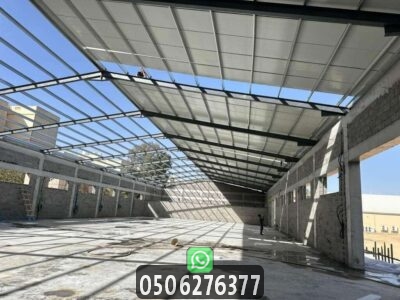 ساندوتش بانل بولي يوريثان للمستودعات والمباني الصناعية