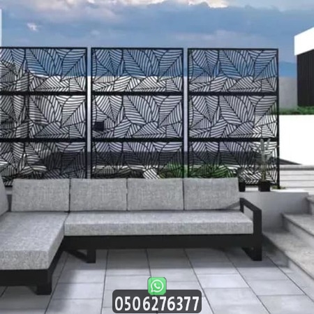 سواتر خارجية تضيف خصوصية وأناقة للمكان