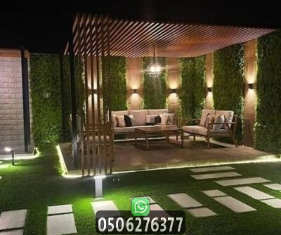 برجولات حدائق بتصاميم عصرية وحديثة