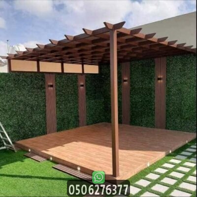 كيفية تركيب مظلات حدائق واستراحات