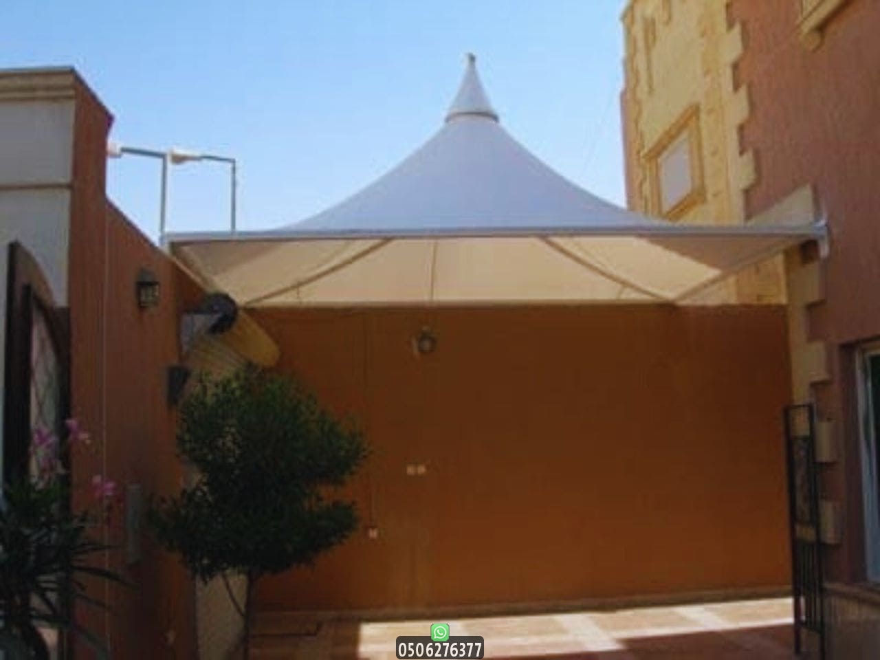 مظلات حديثة للأحواش والأسطح بتصاميم عصرية