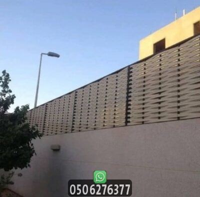 مميزات تركيب سواتر خارجية