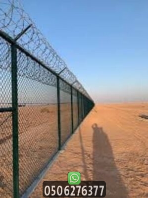 تحويش أراضي بأسوار شينكو