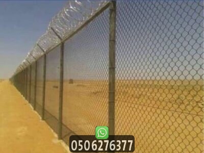 حلول تحويش الأراضي الفضاء بجودة عالية